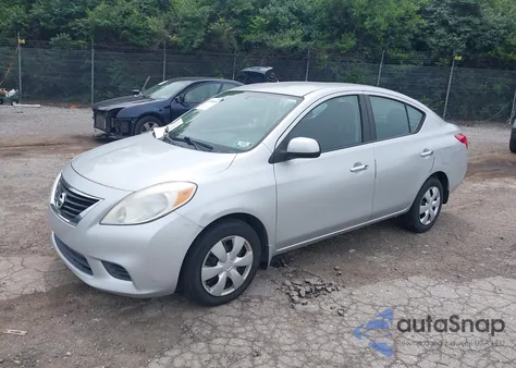 2012 Nissan Versa 1.6 Sv from USA, damaged, VIN 3N1CN7AP5CL892436
